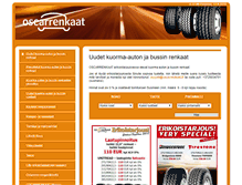 Tablet Screenshot of oscarrenkaat.fi